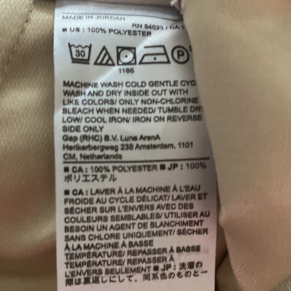 Banana Republic vegan suede pants, size 8 NWT - Picture 10 of 11